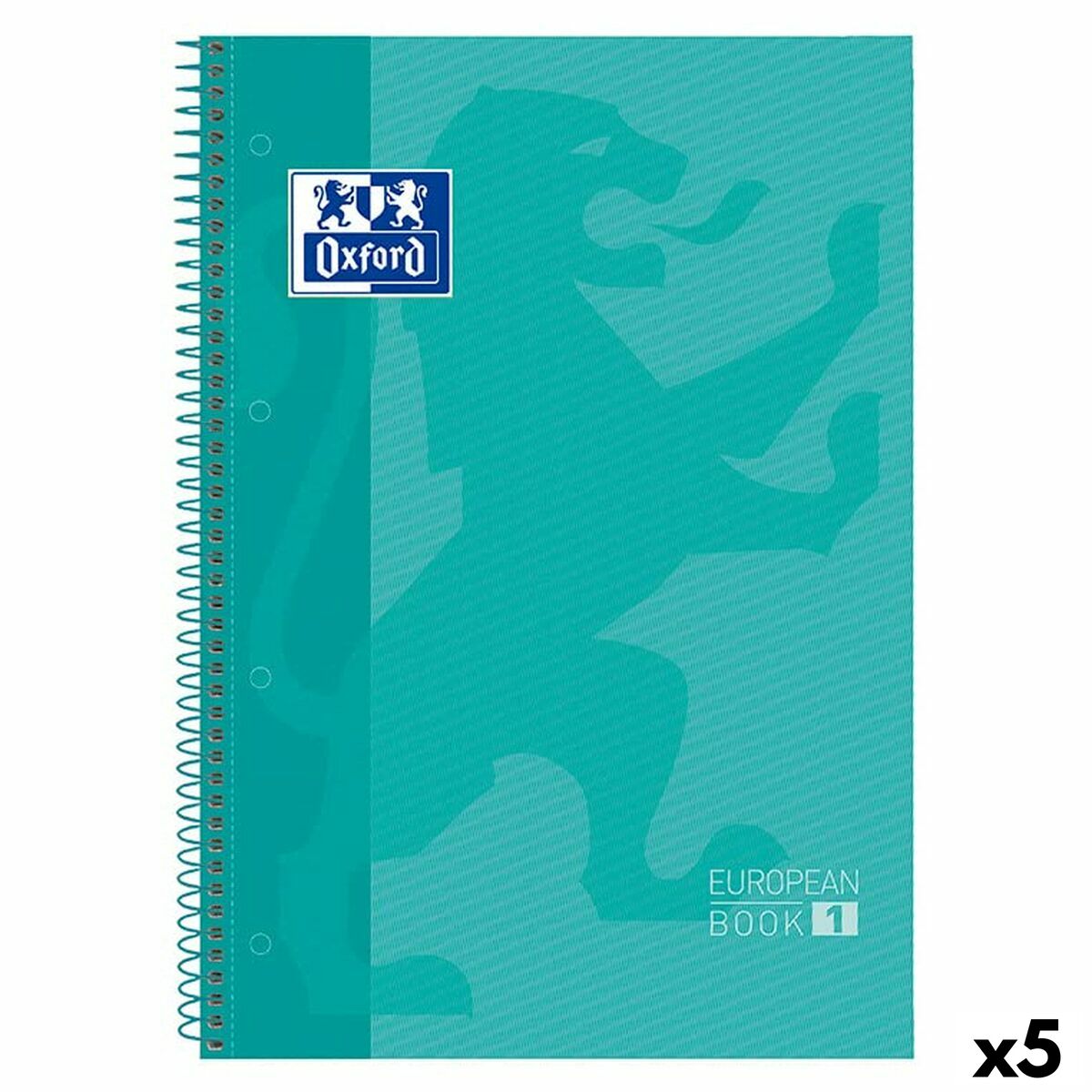 Quaderno Oxford Classic A4 80 Pagine (5 Unità)