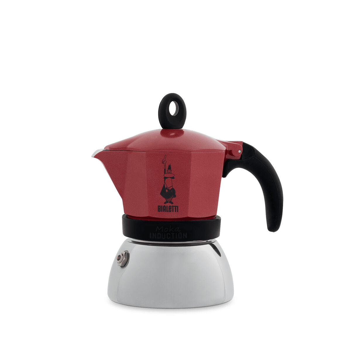 Caffettiera Italiana Bialetti 0006944/np Rosso Metallo Alluminio 150 ml