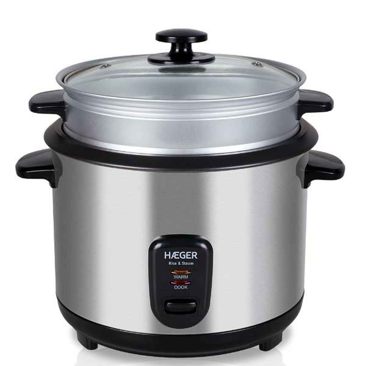 Cuociriso Haeger RC-18l.001a Grigio