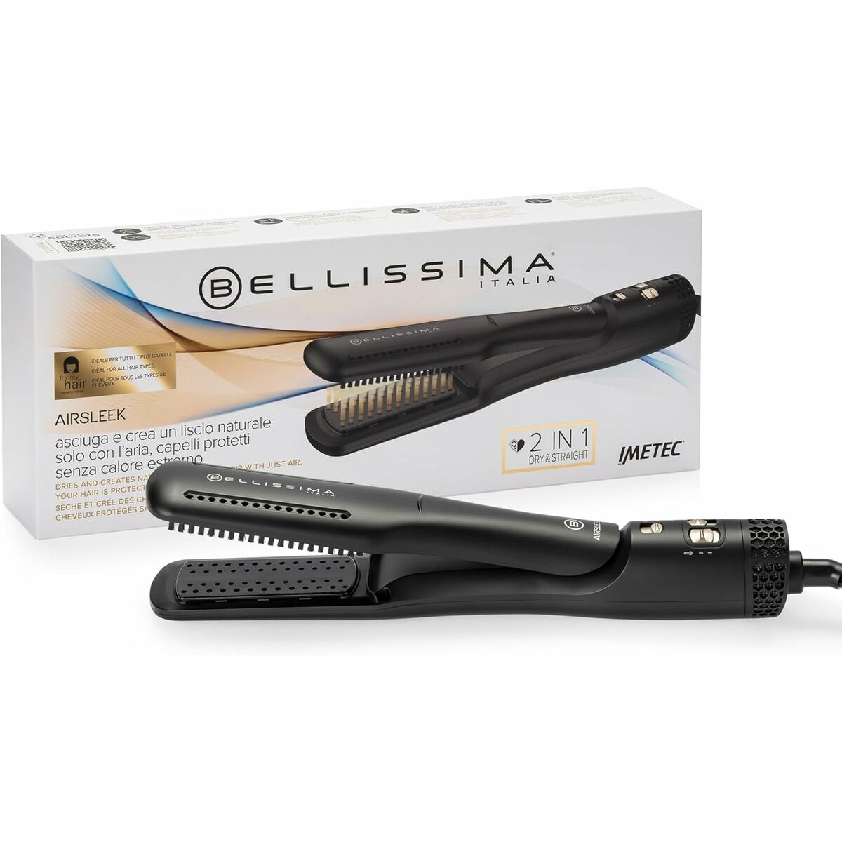 Arricciacapelli Bellissima Airsleek2en1