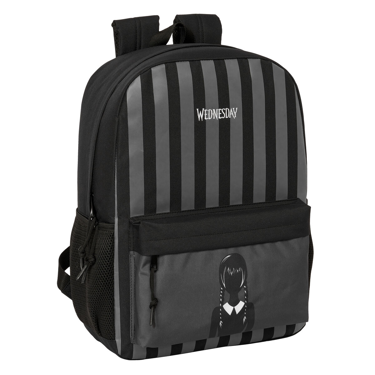 Zaino Scuola Wednesday Nero 32 X 43 X 14 cm