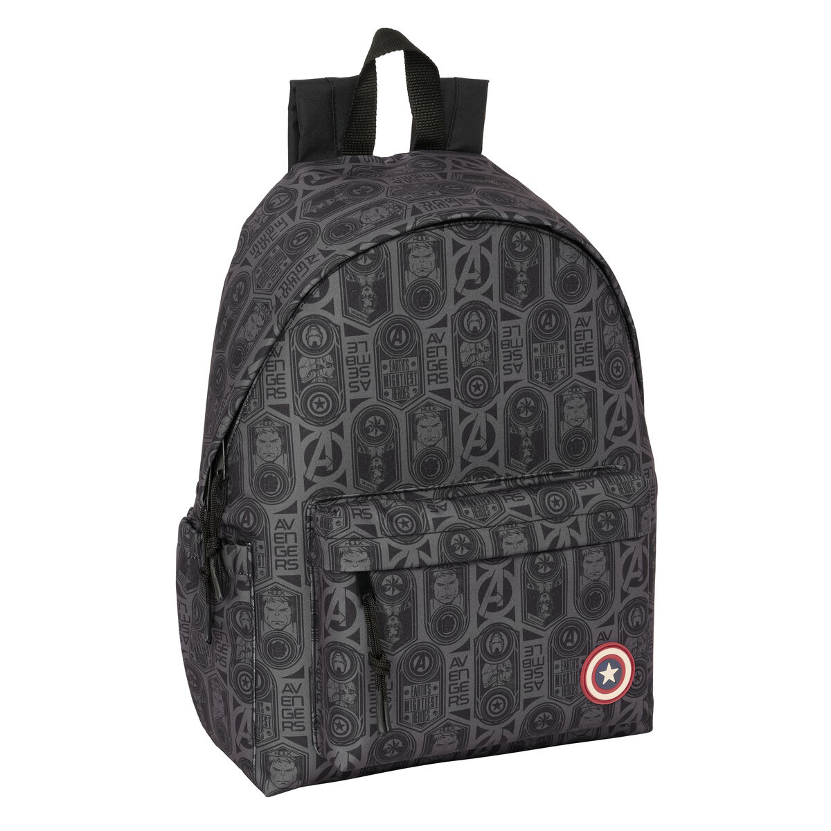Zaino Scuola The Avengers Vendetta Nero 31 X 43 X 13 cm