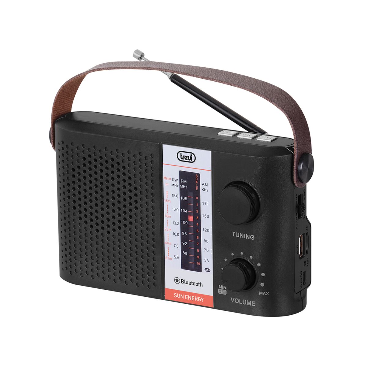 Radio Portatile Bluetooth Trevi Ra 7f25 Bt Nero