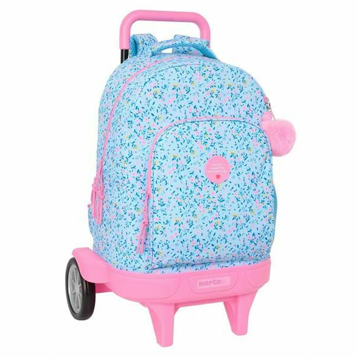 Zaino Scuola Vicky Martín Berrocal Paraíso Azzurro Rosa 33 X 45 X 22 cm