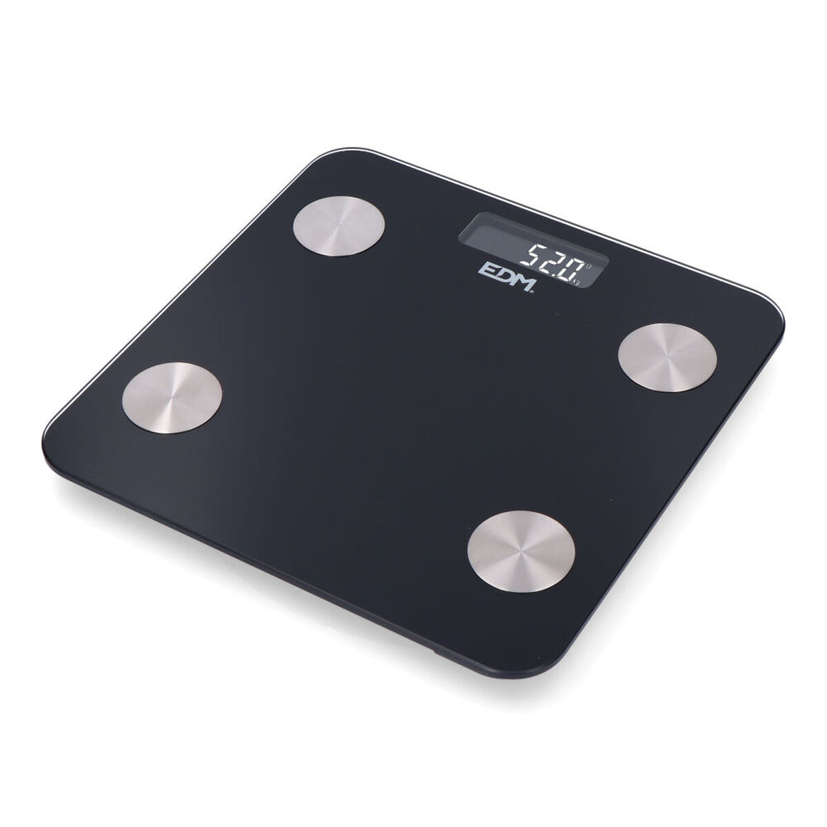 Bilancia Digitale Da Bagno Edm 07613 Body Composition Nero 180 kg