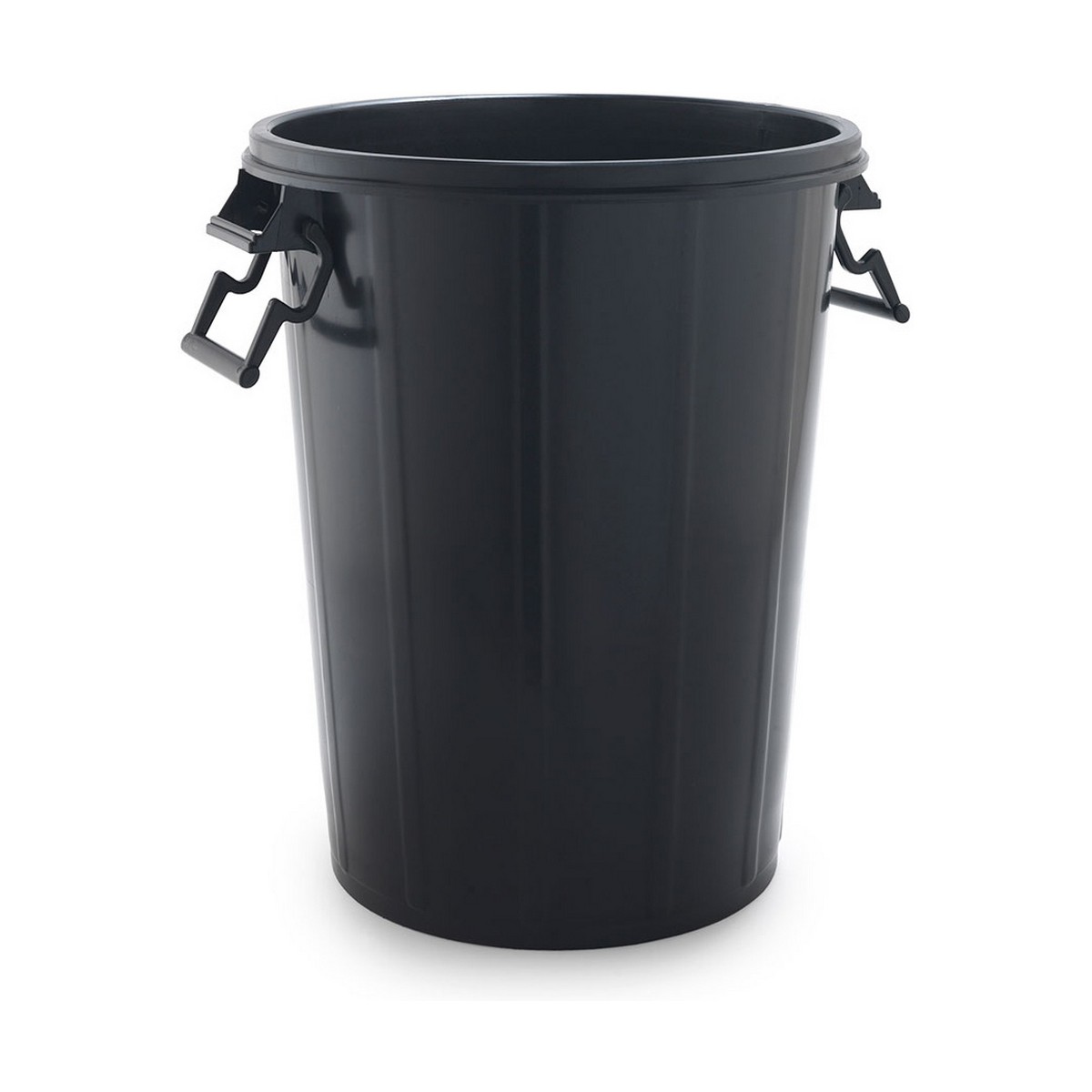 Secchio Della Spazzatura Sp Berner 10010042 Nero Plastica 100 L