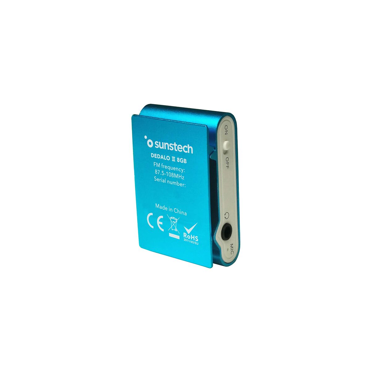 Riproduttore Mp3 Sunstech Dedaloiii 1,1" 8 gb