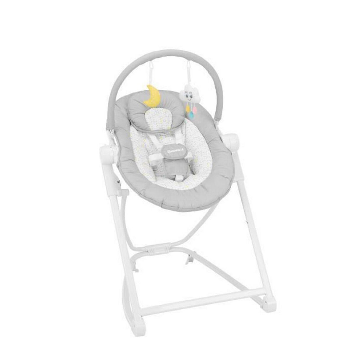Amaca Per Neonati Badabulle Compact'up High Grigio