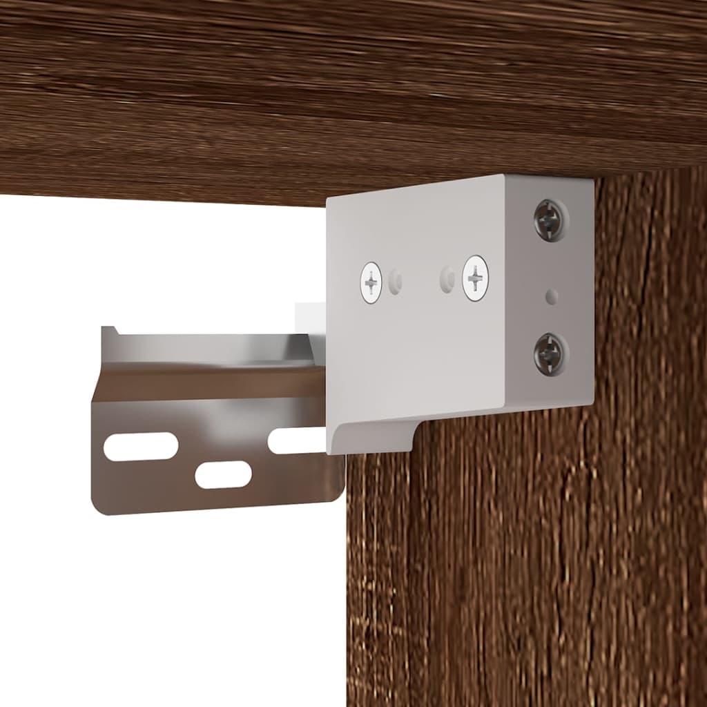 vidaXL Set de muebles para TV 2 pzas madera contrachapada roble marrón - Image 5