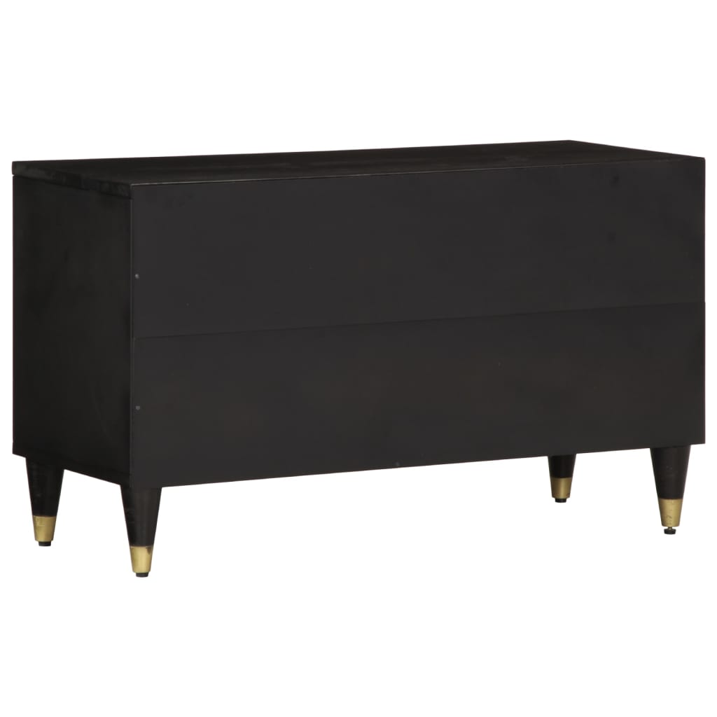 vidaXL Mueble de TV madera maciza de mango 80x31,5x46 cm - Image 5