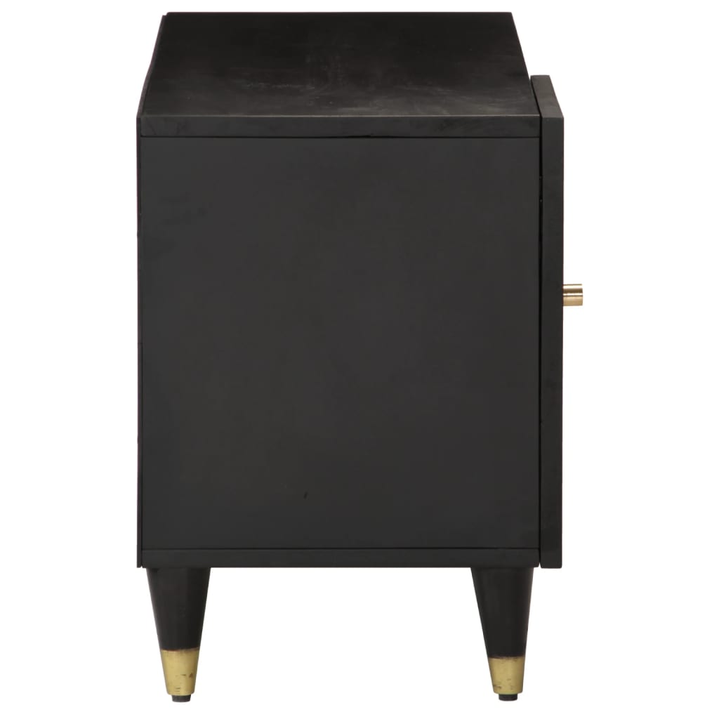 vidaXL Mueble de TV madera maciza de mango 80x31,5x46 cm - Image 4