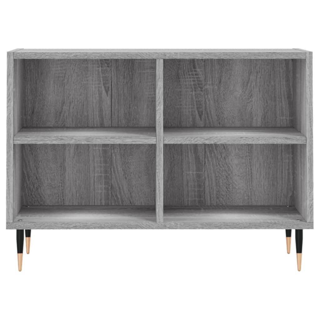 vidaXL Mueble de TV madera de ingeniería gris Sonoma 69,5x30x50 cm - Image 4