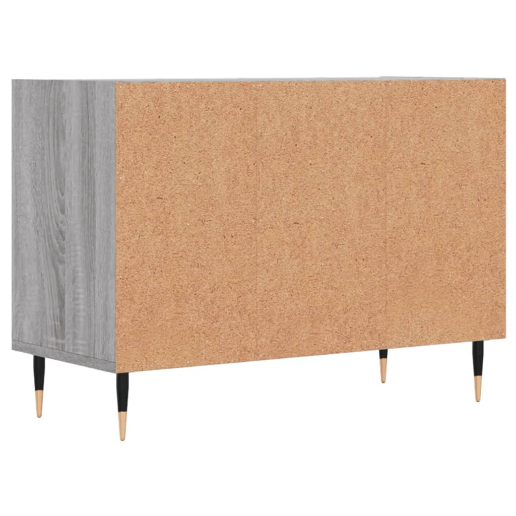 vidaXL Mueble de TV madera de ingeniería gris Sonoma 69,5x30x50 cm - Image 6