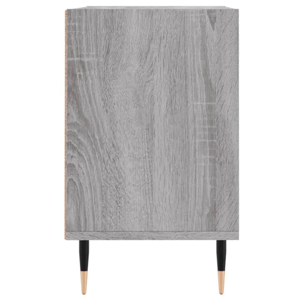 vidaXL Mueble de TV madera de ingeniería gris Sonoma 69,5x30x50 cm - Image 5