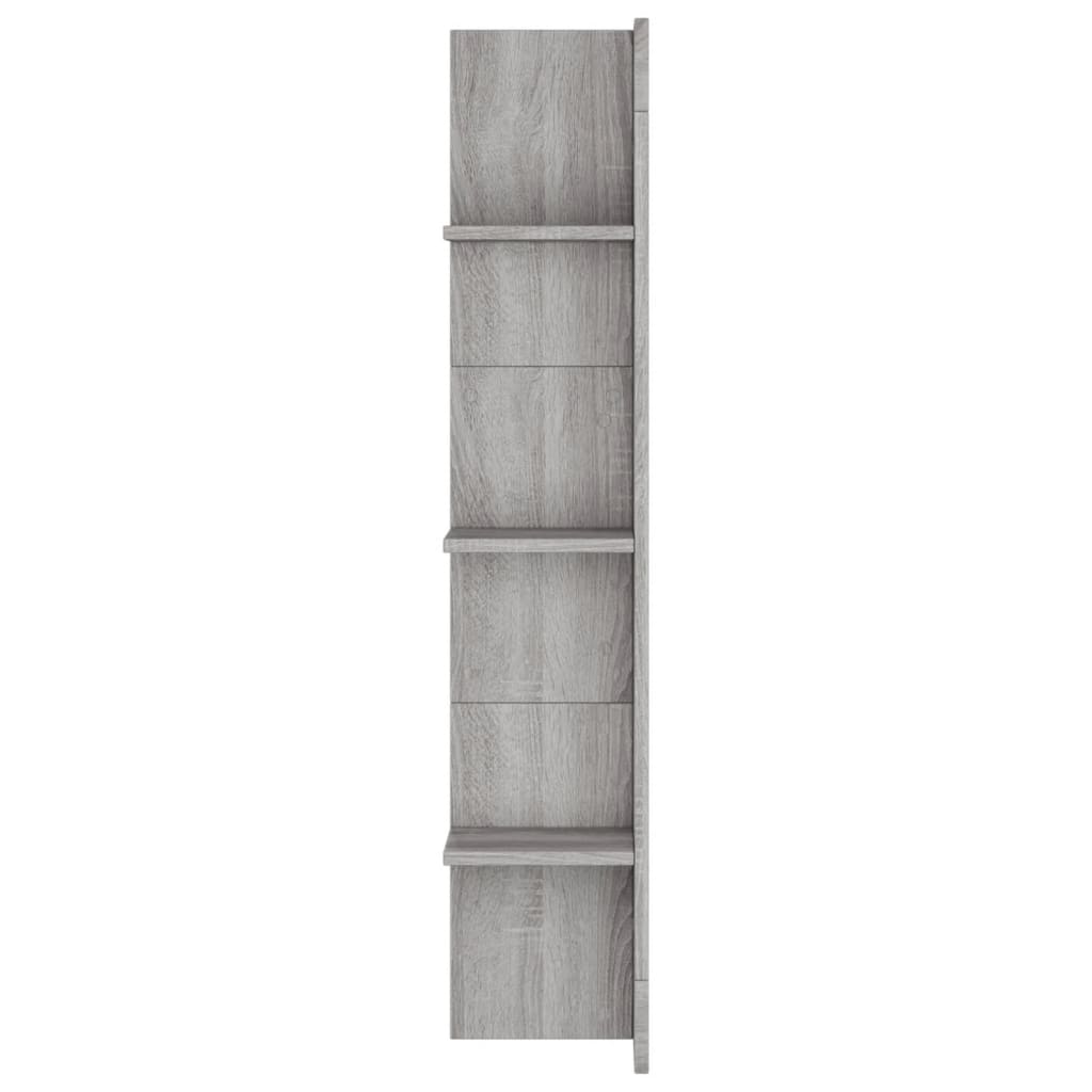 vidaXL Mueble de TV madera de ingeniería gris Sonoma 152x22x113 cm - Image 5