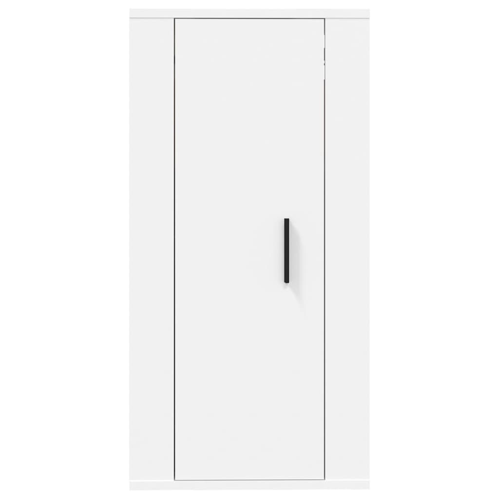 vidaXL Mueble para TV de pared blanco 40x34,5x80 cm - Image 5
