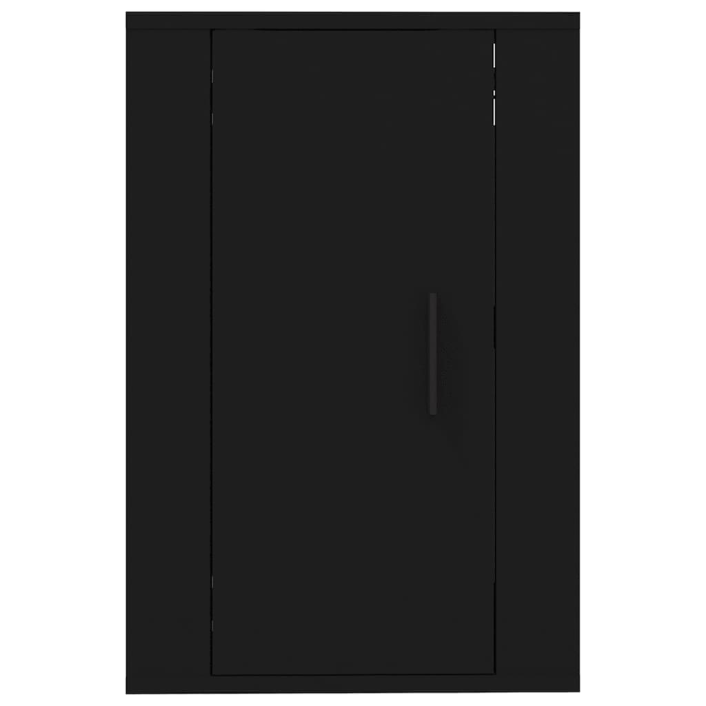 vidaXL Mueble para TV de pared negro 40x34,5x60 cm - Image 5