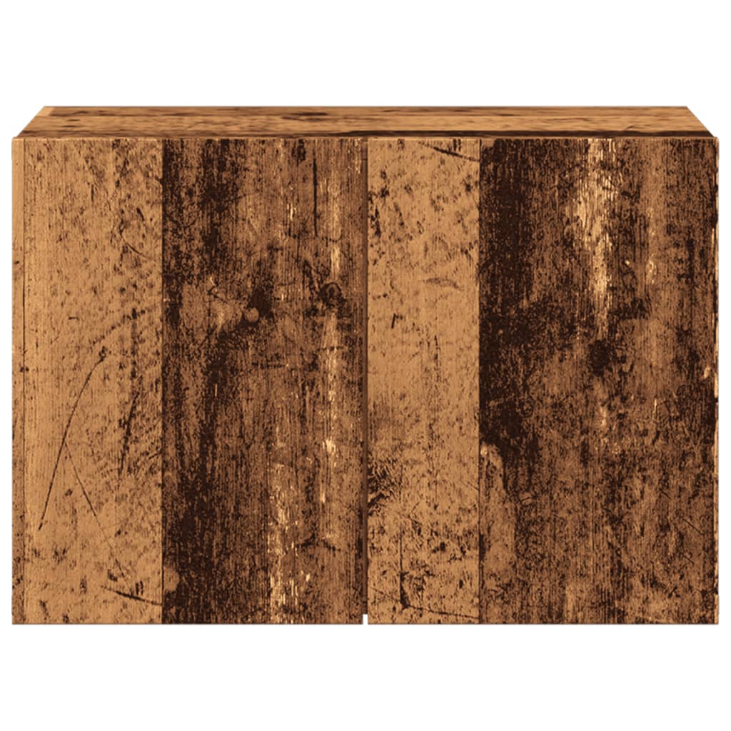 vidaXL Mueble para TV de pared madera envejecida 60x30x41 cm - Image 5