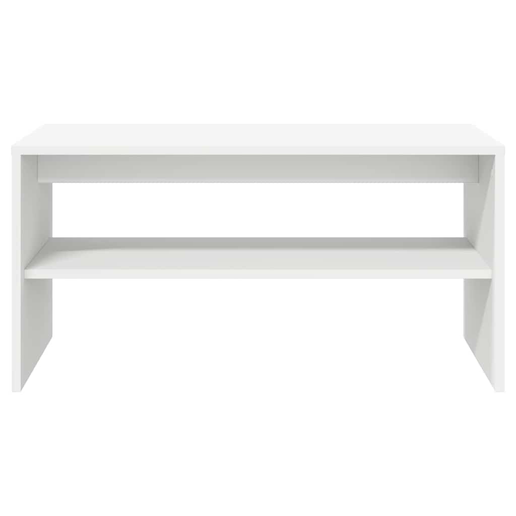 vidaXL Mueble para TV madera contrachapada blanco 60x40x40 cm - Image 5