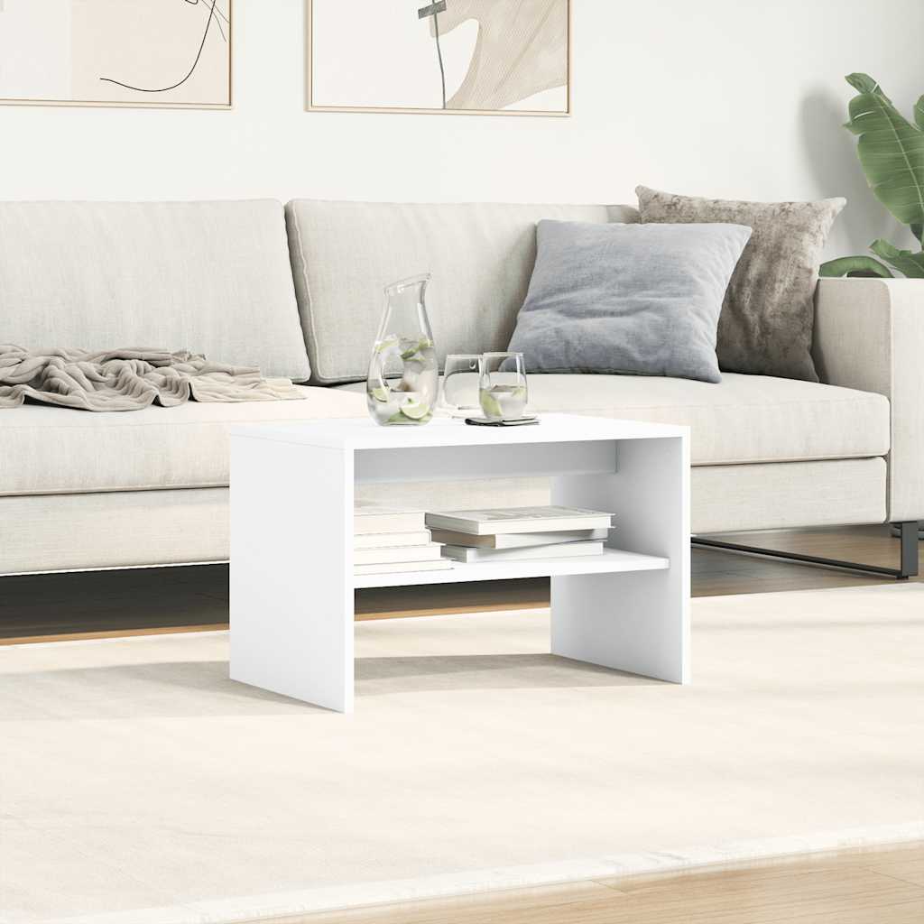 vidaXL Mueble para TV madera contrachapada blanco 60x40x40 cm - Image 4