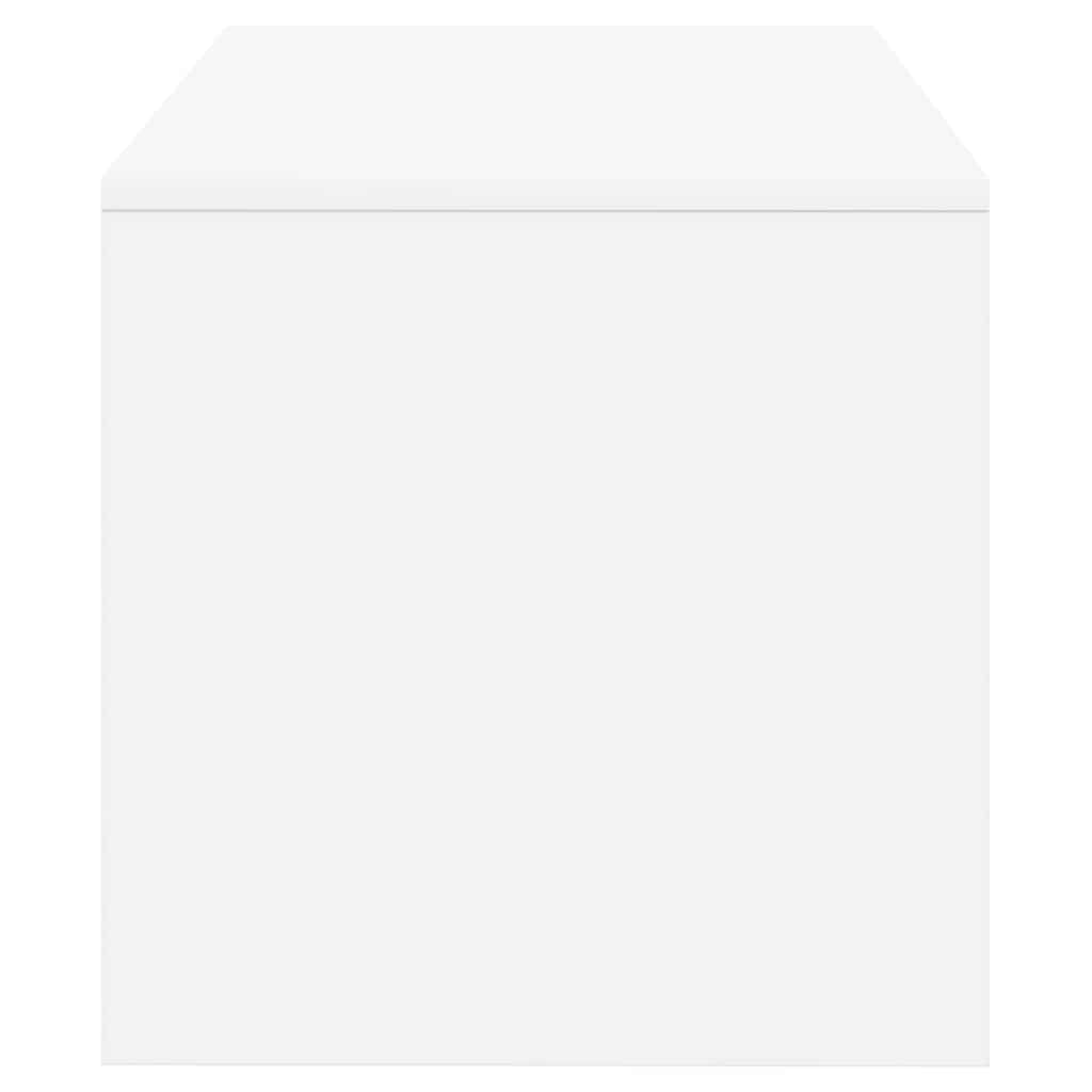 vidaXL Mueble para TV madera contrachapada blanco 60x40x40 cm - Image 6