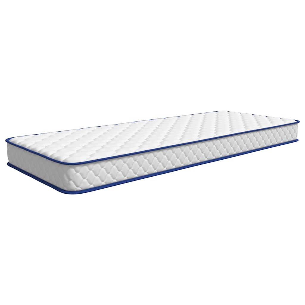 vidaXL Colchón de espuma viscoelástica blanco 80x200x17 cm suave - Image 3