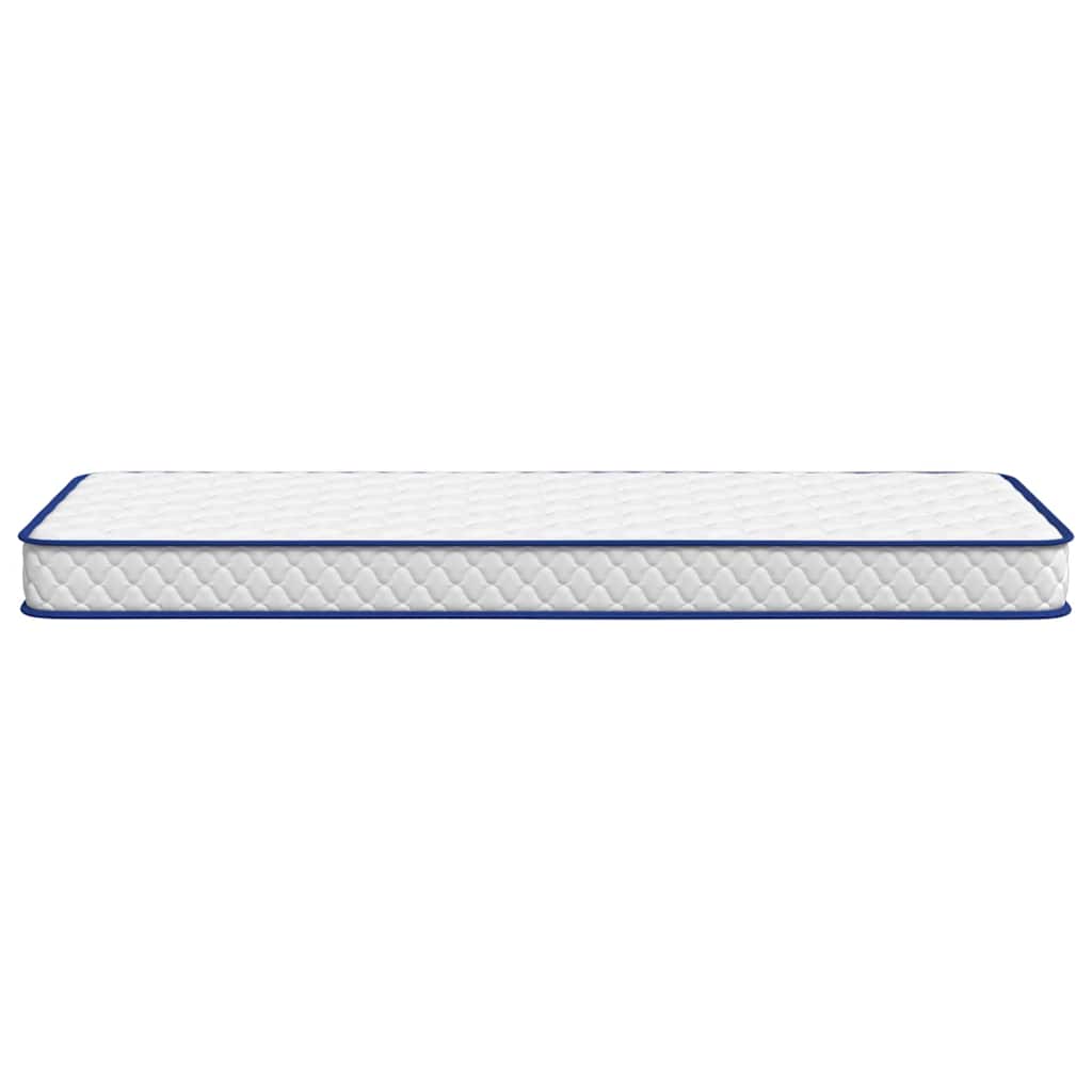 vidaXL Colchón de espuma viscoelástica blanco 80x200x17 cm suave - Image 4