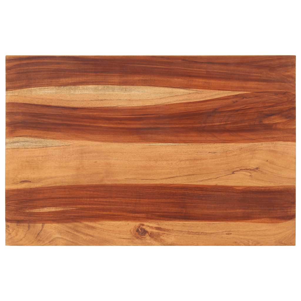 vidaXL Tablero de mesa madera maciza de acacia 25-27 mm 60x90 cm