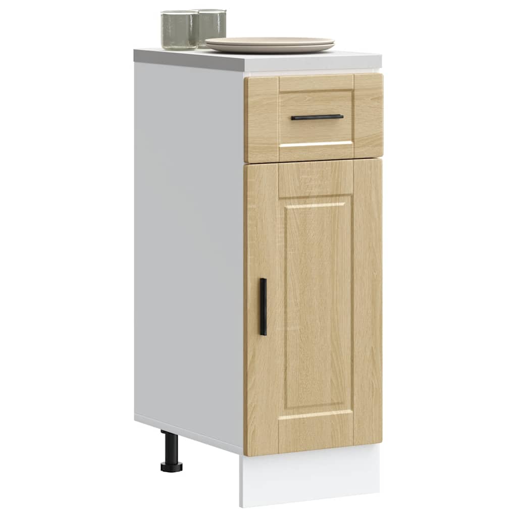vidaXL Mueble bajo de cocina porto roble sonoma madera reconstituida