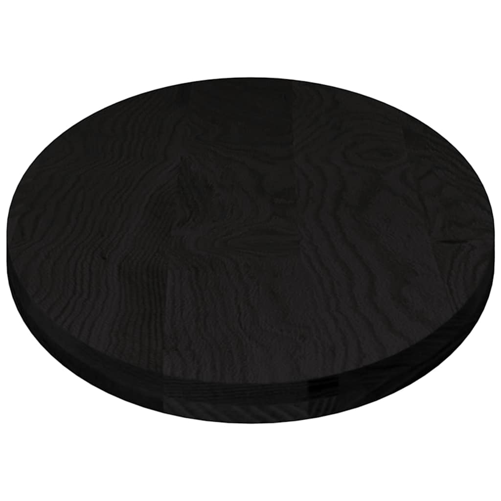 vidaXL Tablero de mesa ovalado madera maciza de roble 140x60x4 cm - Image 6