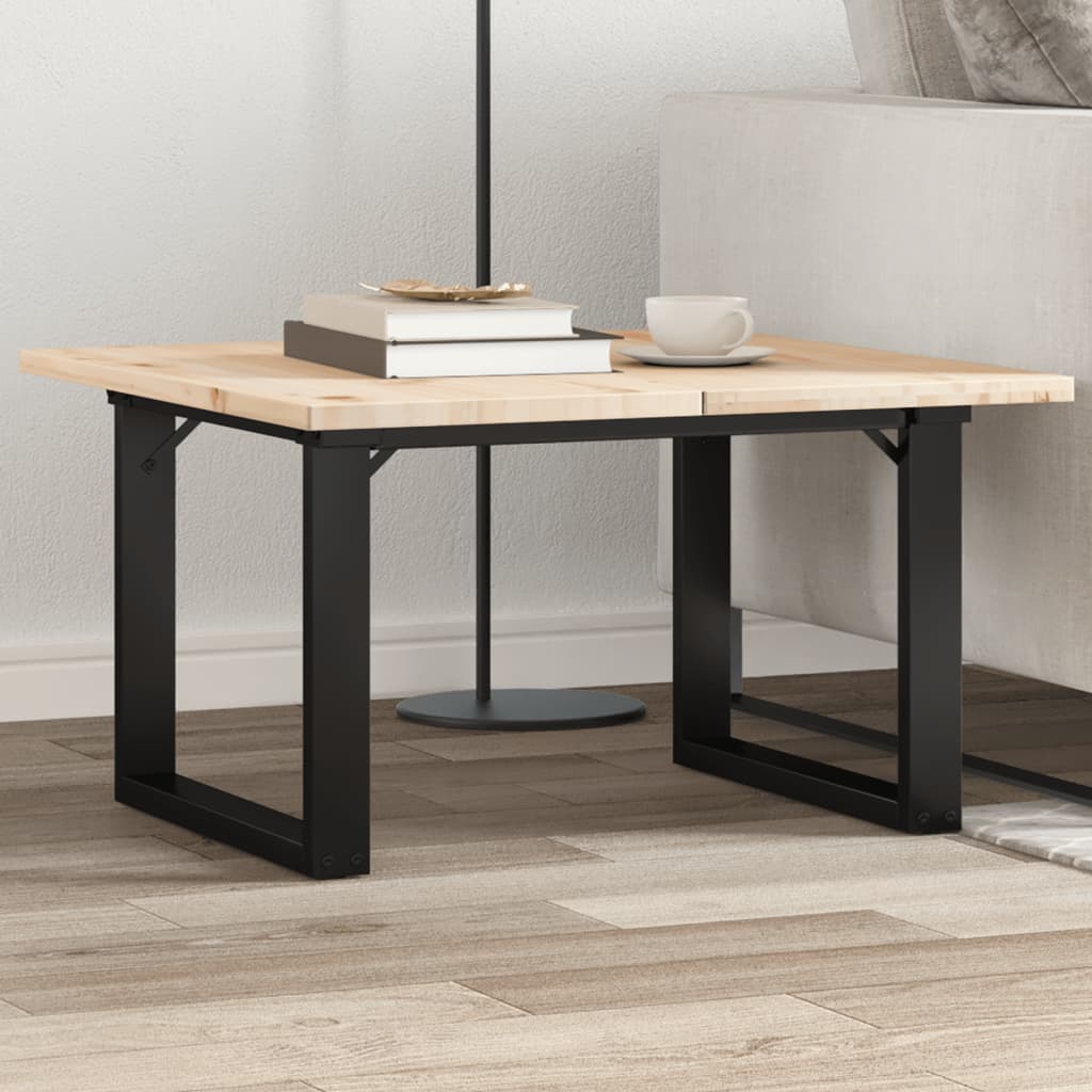 vidaXL Patas de mesa de centro estructura O acero 50x40x38 cm