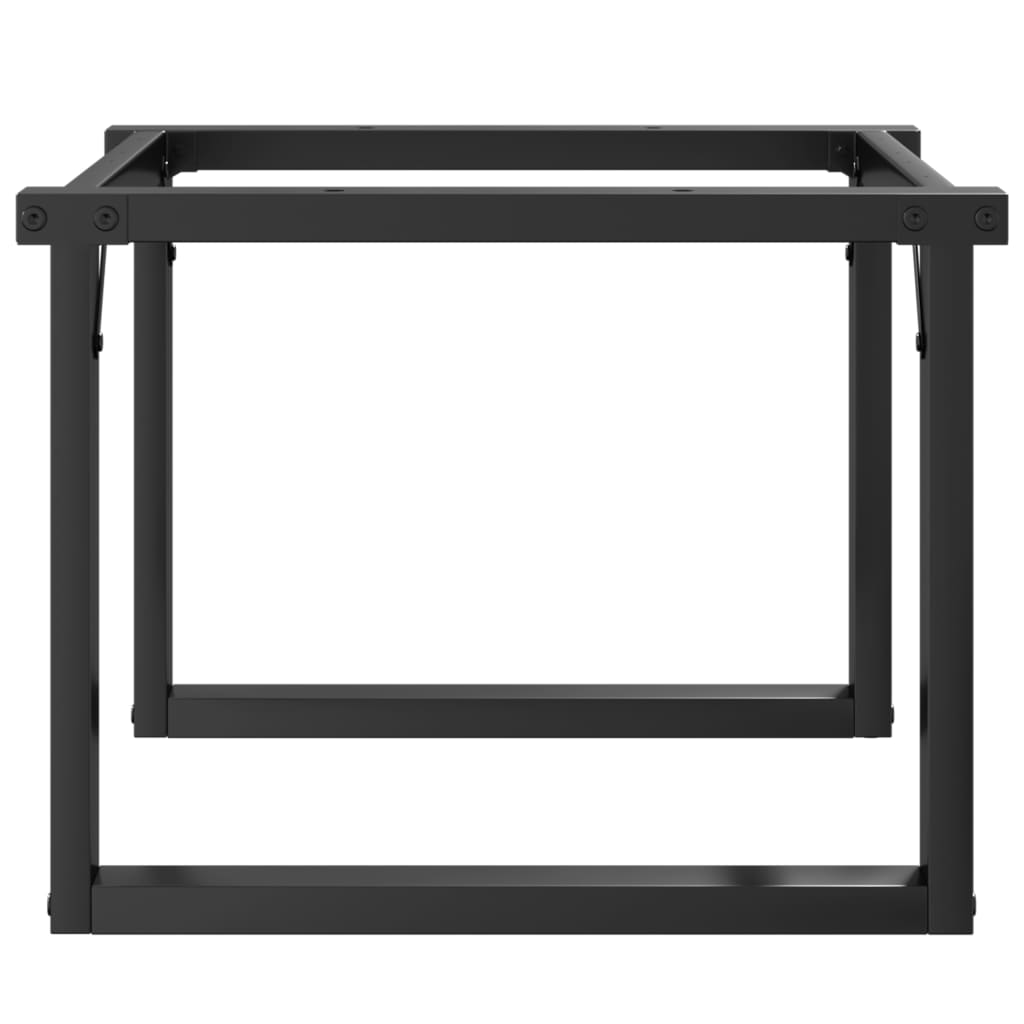 vidaXL Patas de mesa de centro estructura O acero 50x40x38 cm - Image 5