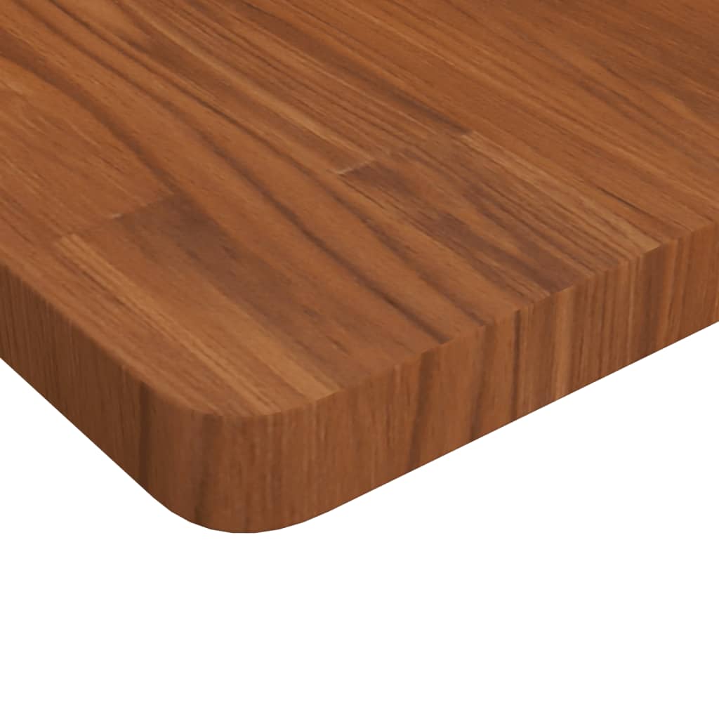 vidaXL Tablero de mesa cuadrada madera roble marrón oscuro 50x50x4 cm - Image 3