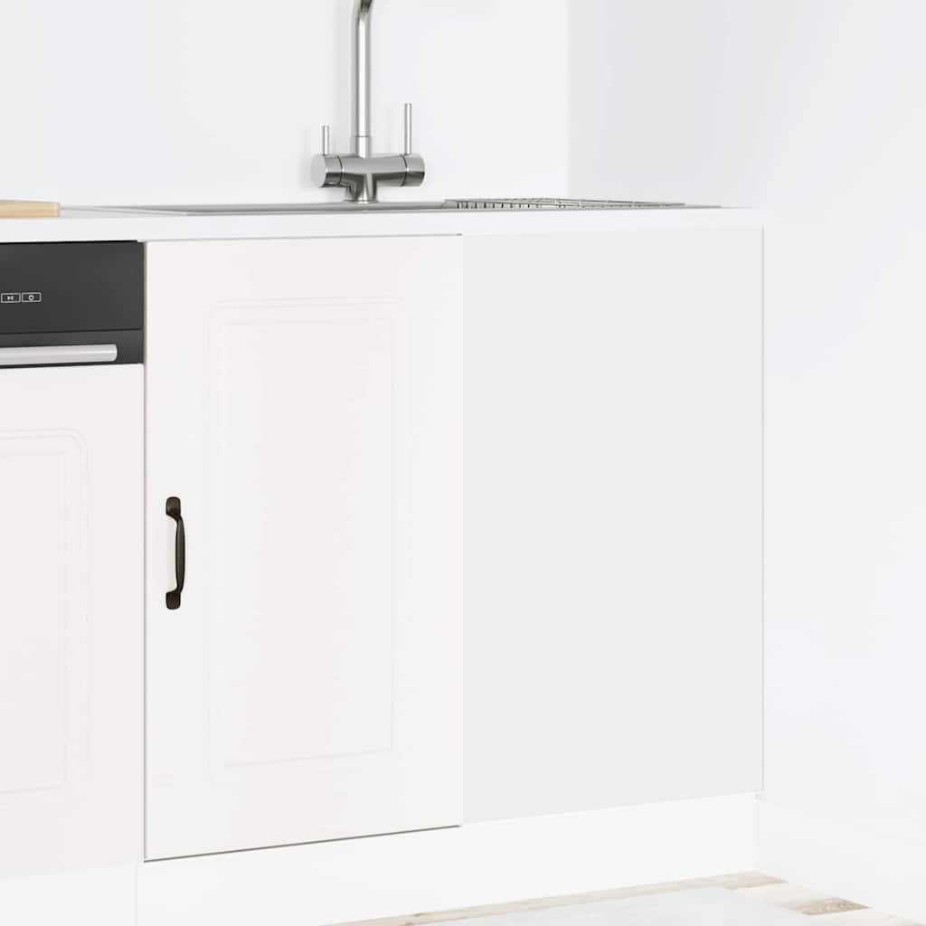 vidaXL Mueble bajo de cocina Kalmar madera de ingeniería blanca