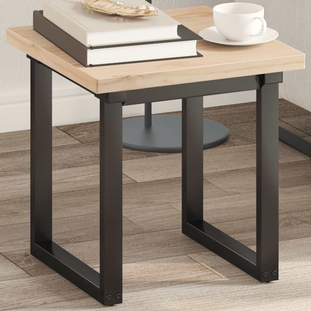 vidaXL Tablero de mesa cuadrado madera maciza de pino 40x40x2,5 cm