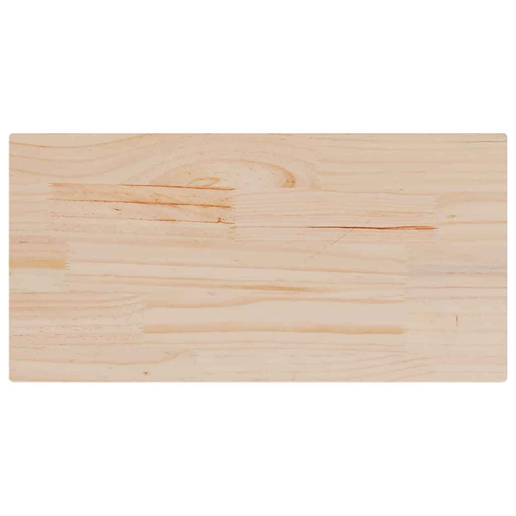 vidaXL Tablero de mesa rectangular 4 uds madera de pino 90x45x2,5 cm - Image 3