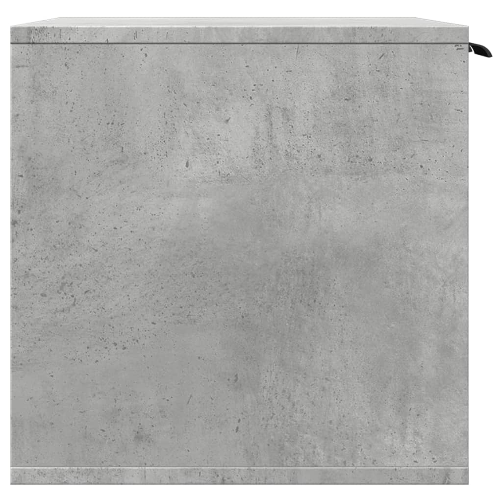 vidaXL Mueble arenero para gatos madera gris hormigón 60x40x40 cm - Image 6