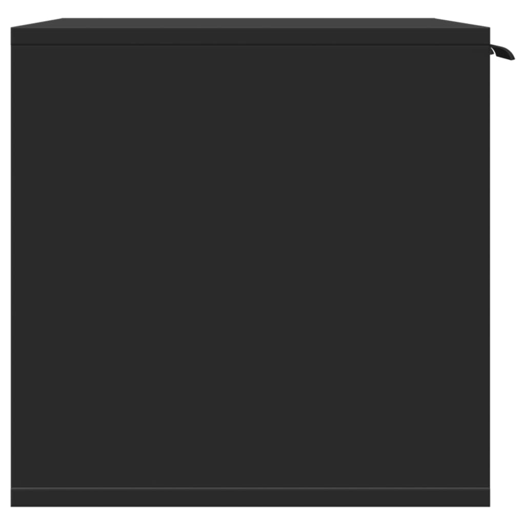 vidaXL Mueble arenero de gatos madera ingeniería negro 60x40x40 cm - Image 6