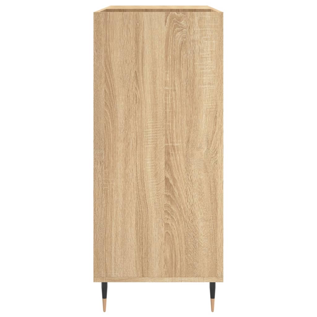 vidaXL Mueble discos madera contrachapada roble Sonoma 84,5x38x89 cm - Image 5