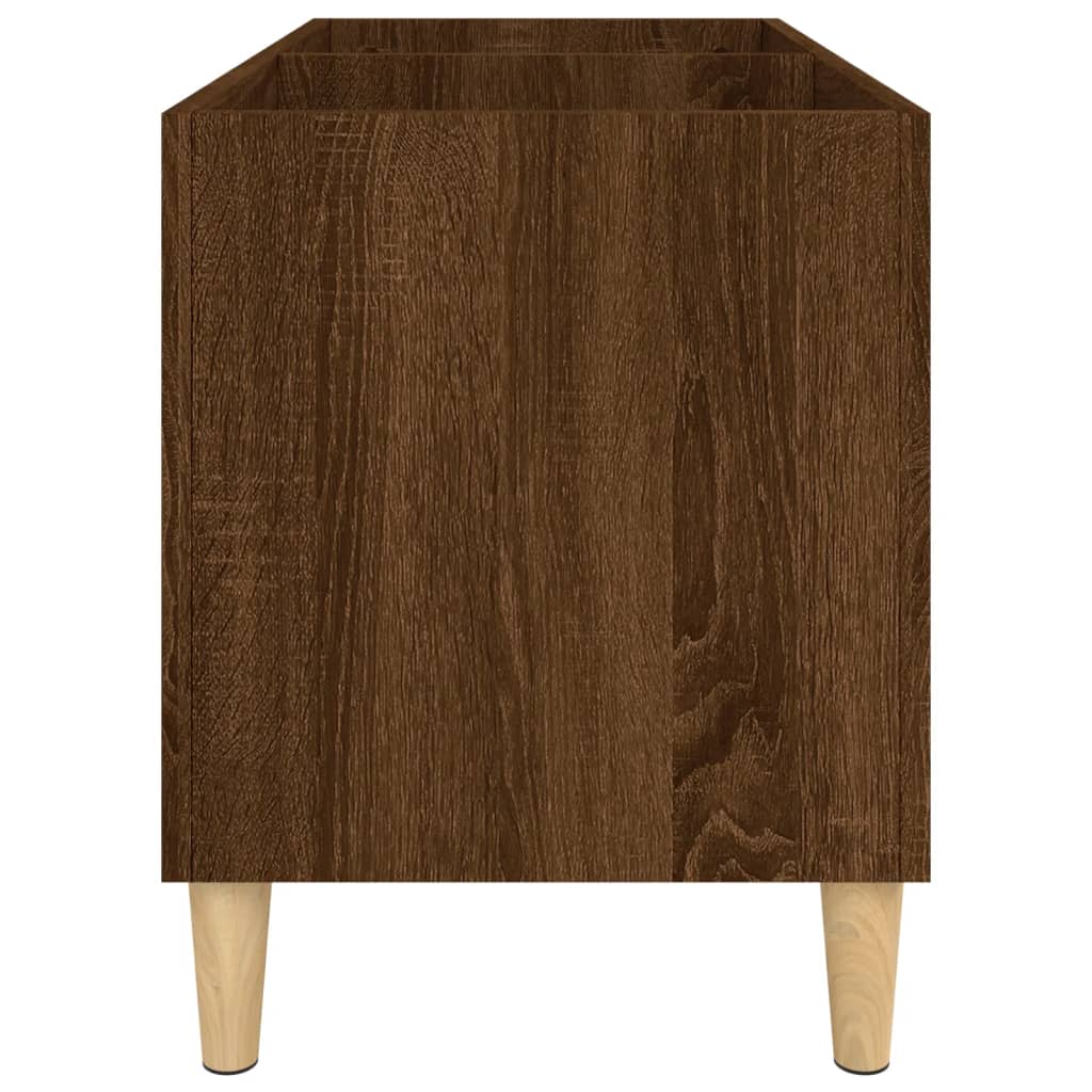 vidaXL Mueble discos madera contrachapada roble marrón 74,5x38x48 cm - Image 6