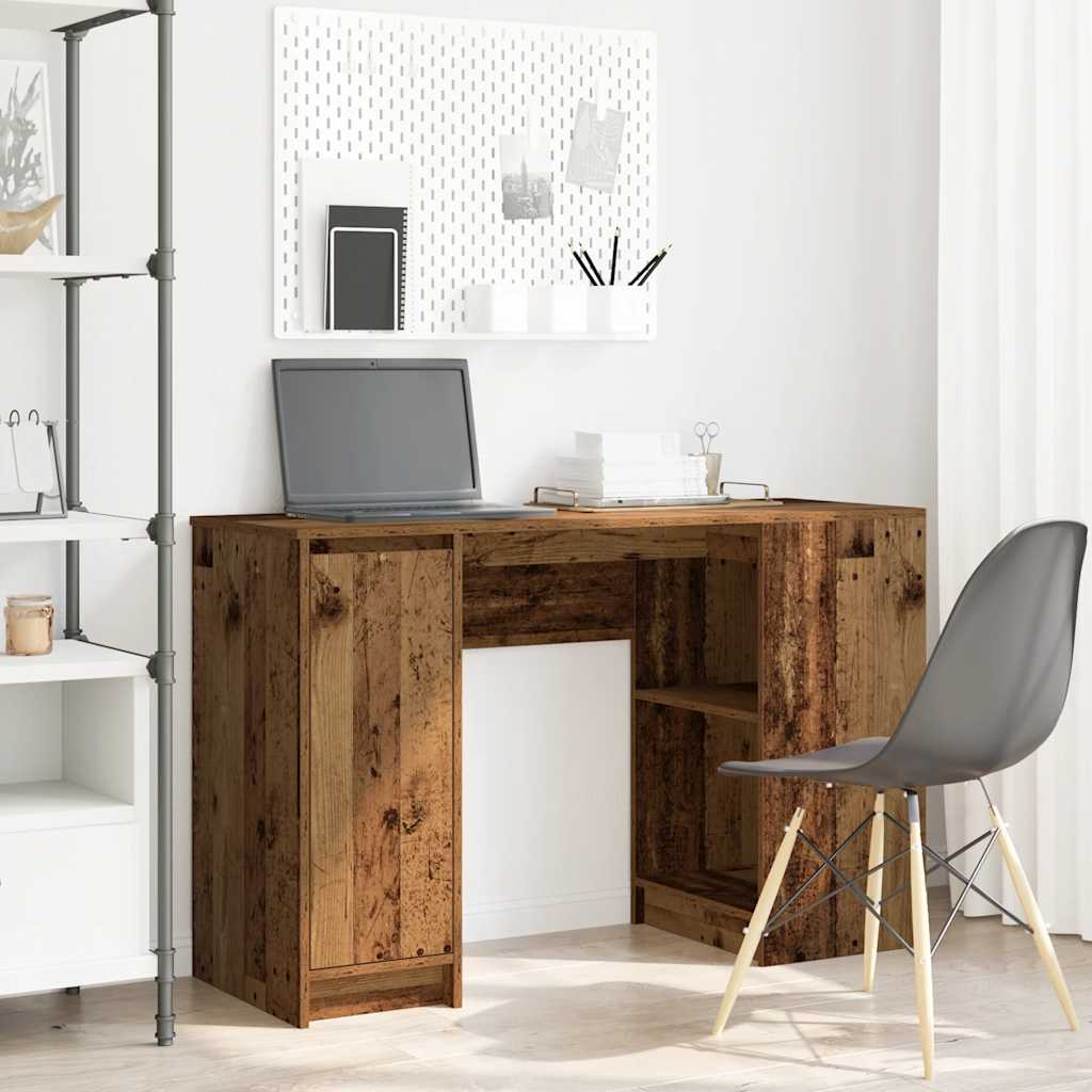 vidaXL Escritorio de madera vieja 120x42x76 cm Madera de ingeniería