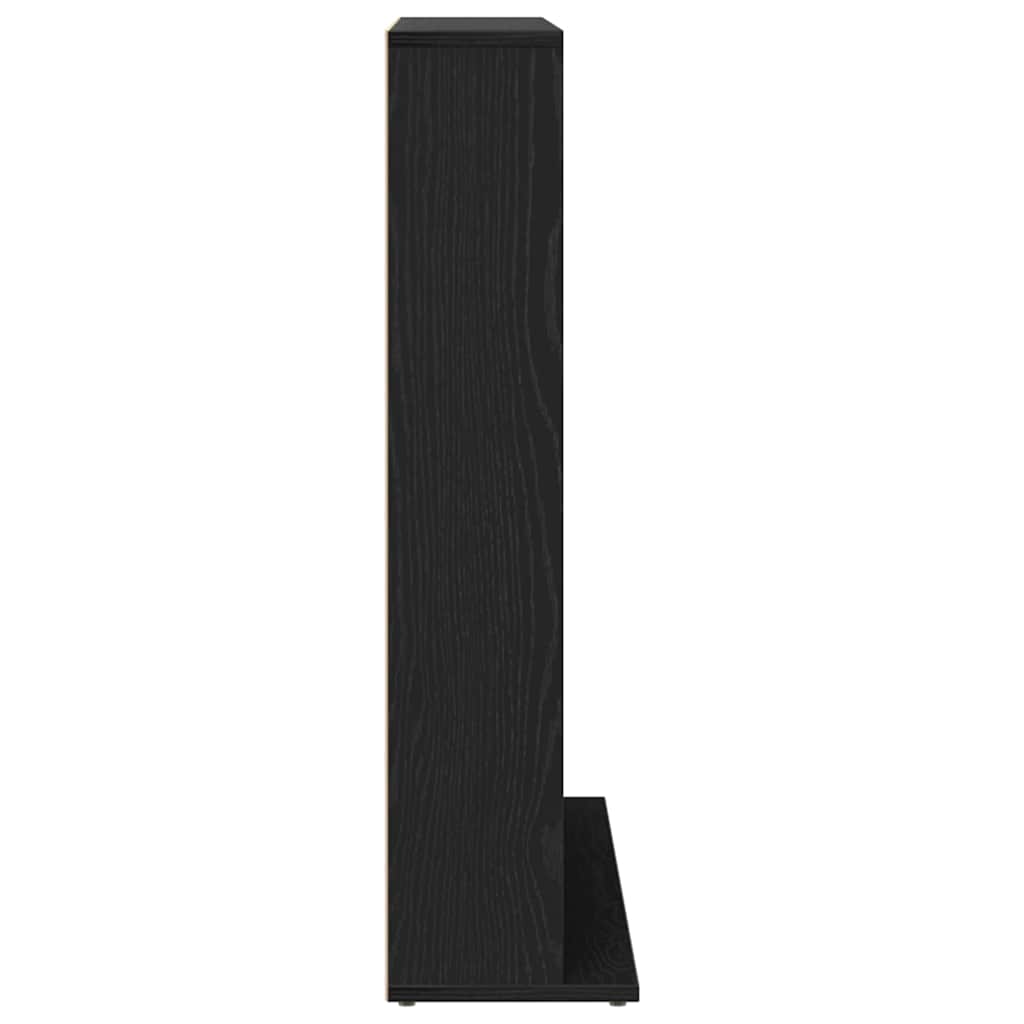 vidaXL Mueble para CD roble negro 100x23x89,5 cm madera ingeniería - Image 6
