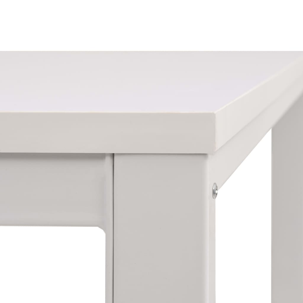 vidaXL Escritorio blanco 120x60x75 cm - Image 6