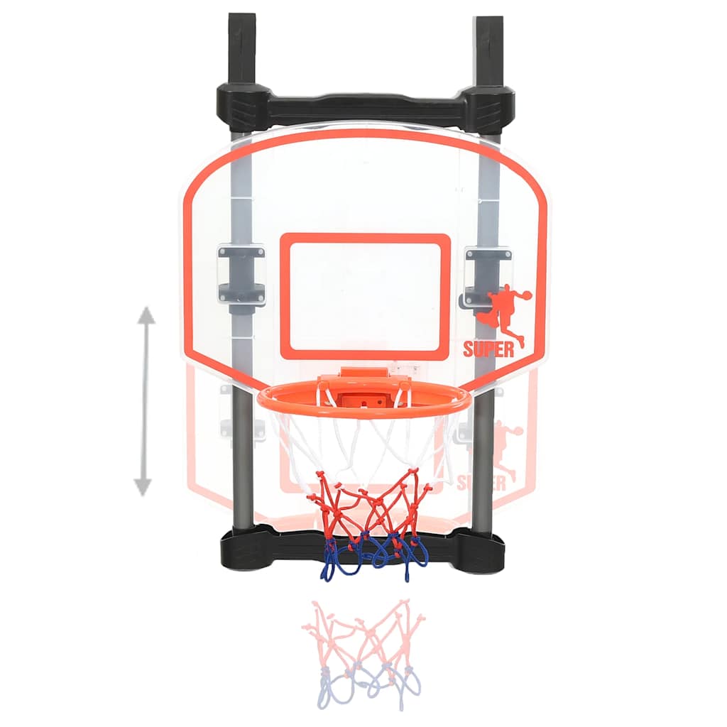 vidaXL Juego de baloncesto infantil para puerta ajustable - Image 4