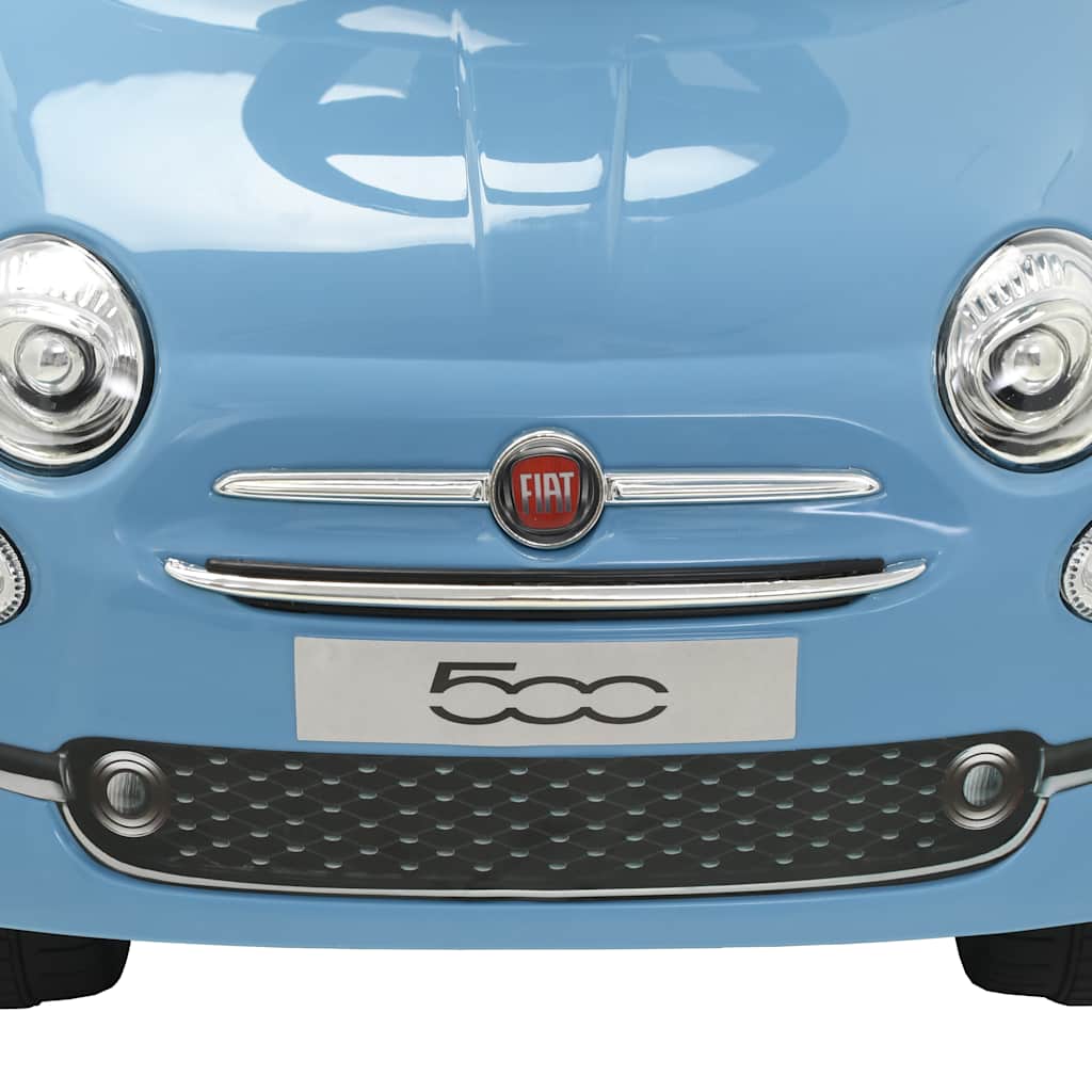 vidaXL Coche correpasillos Fiat 500 azul - Image 6