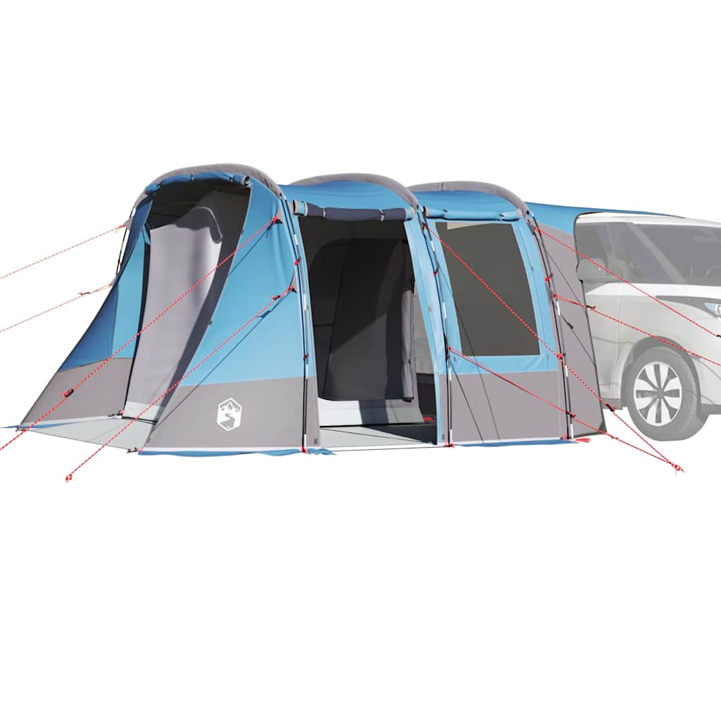 vidaXL Carpa para coche impermeable azul