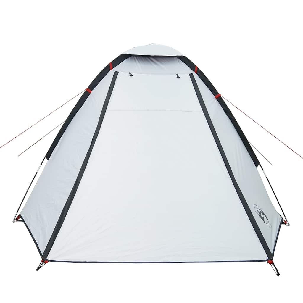 vidaXL Tienda de campaña iglú 2 personas tela opaca impermeable blanco - Image 6