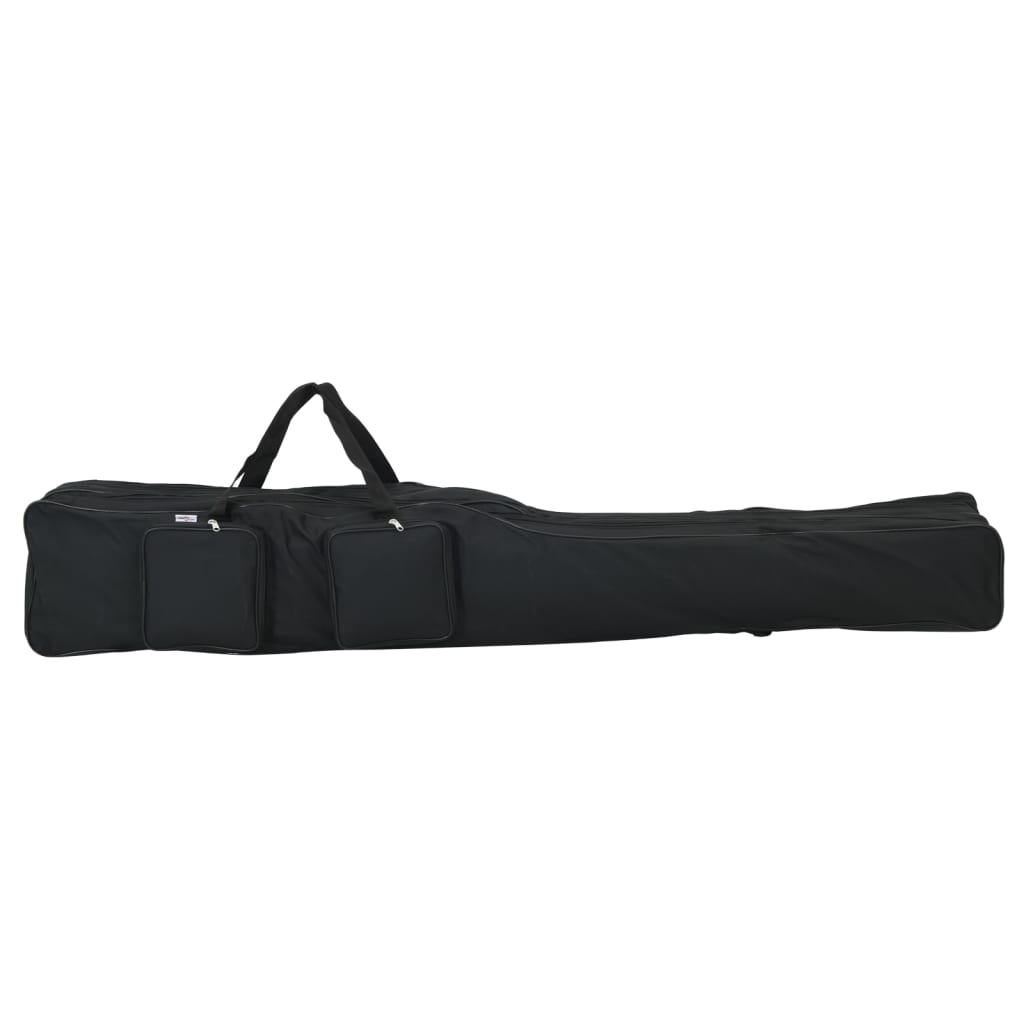 vidaXL Bolso para caña de pescar tela oxford negro 150 cm