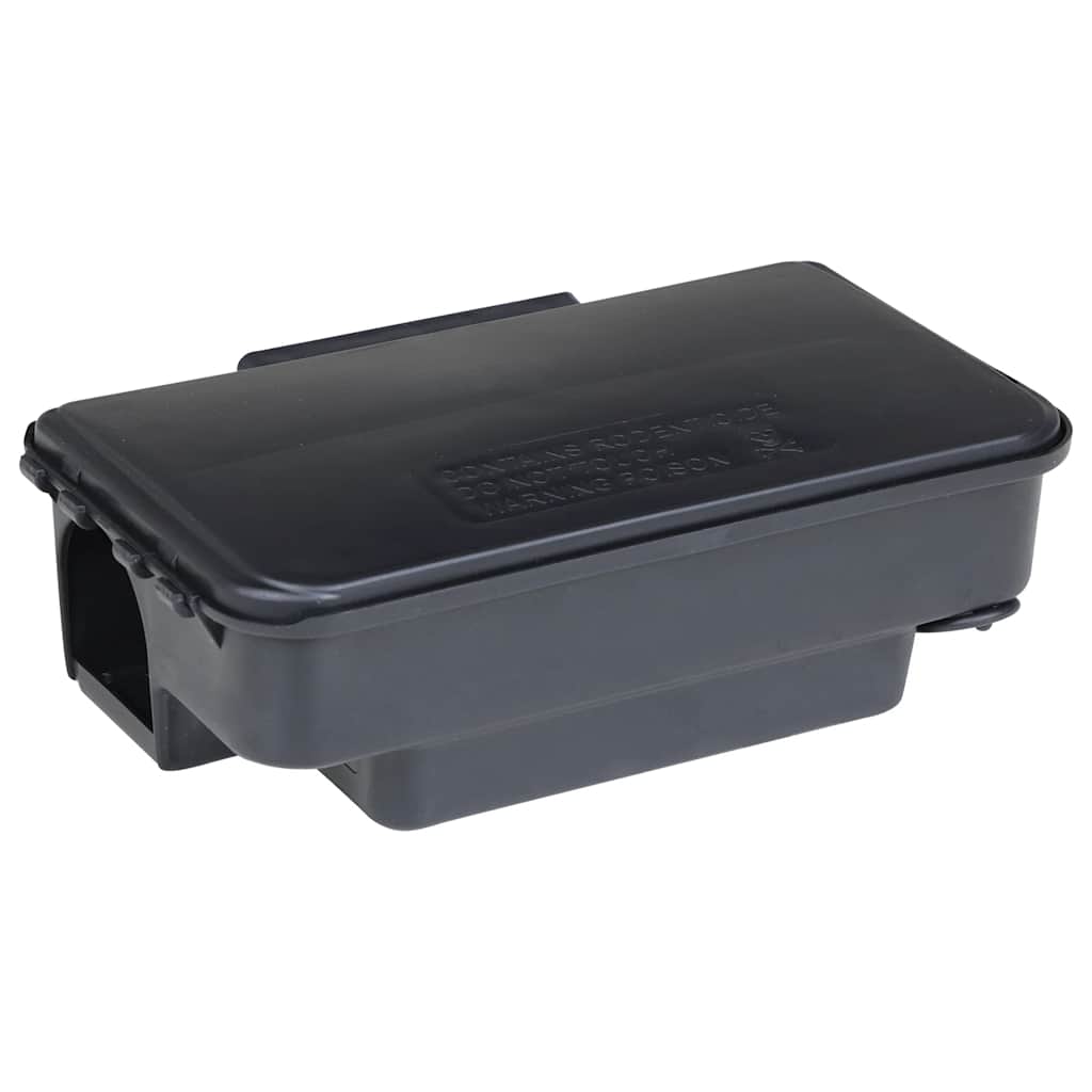 vidaXL Trampas para ratones 4 uds. negro 22x12,5x7,5 cm - Image 3