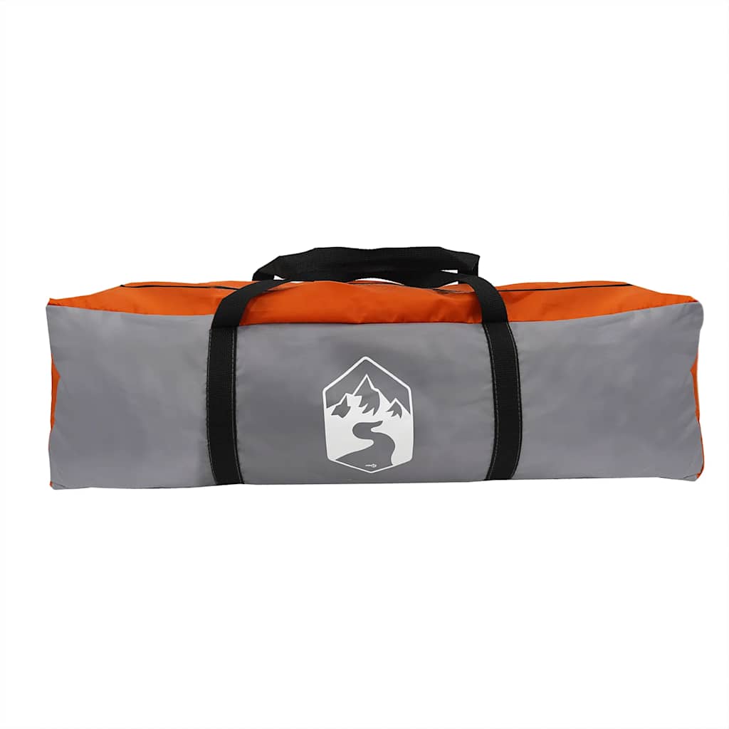 vidaXL Lona de camping impermeable naranja 460x305x210 cm - Image 4
